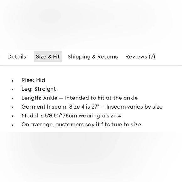 Aritzia Babaton Minter Pants Matte Pearl Size 6 Straight Leg (Re)ssential - Picture 10 of 12